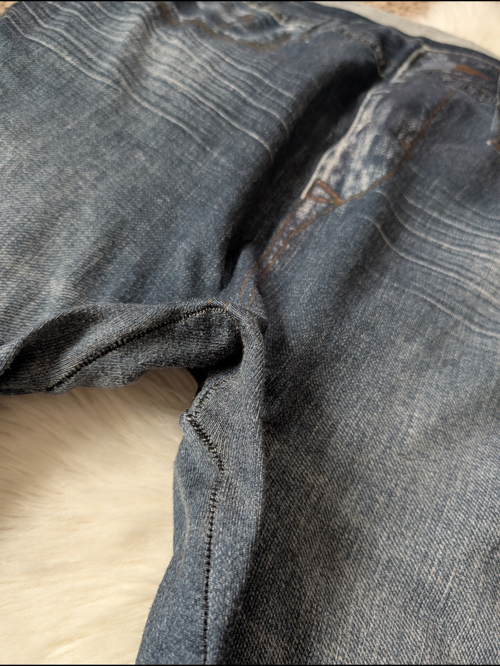 Faux Jean Leggings Size L/XL - Picture 7 of 14